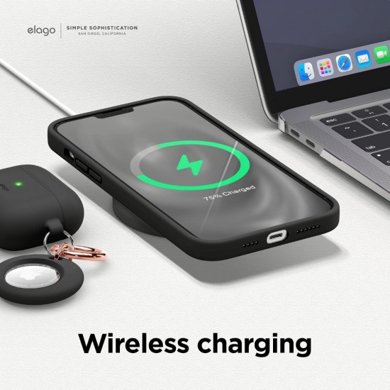 Apple iphone siliconen zwart 2